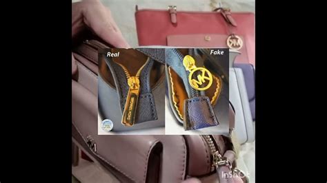 michael kors asli vs palsu|michael kors bag scam.